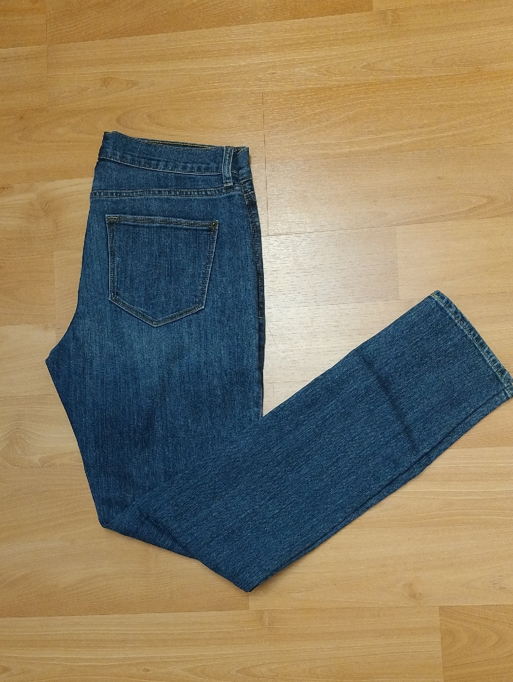 Classic Women's Blue Straight-Leg Jeans